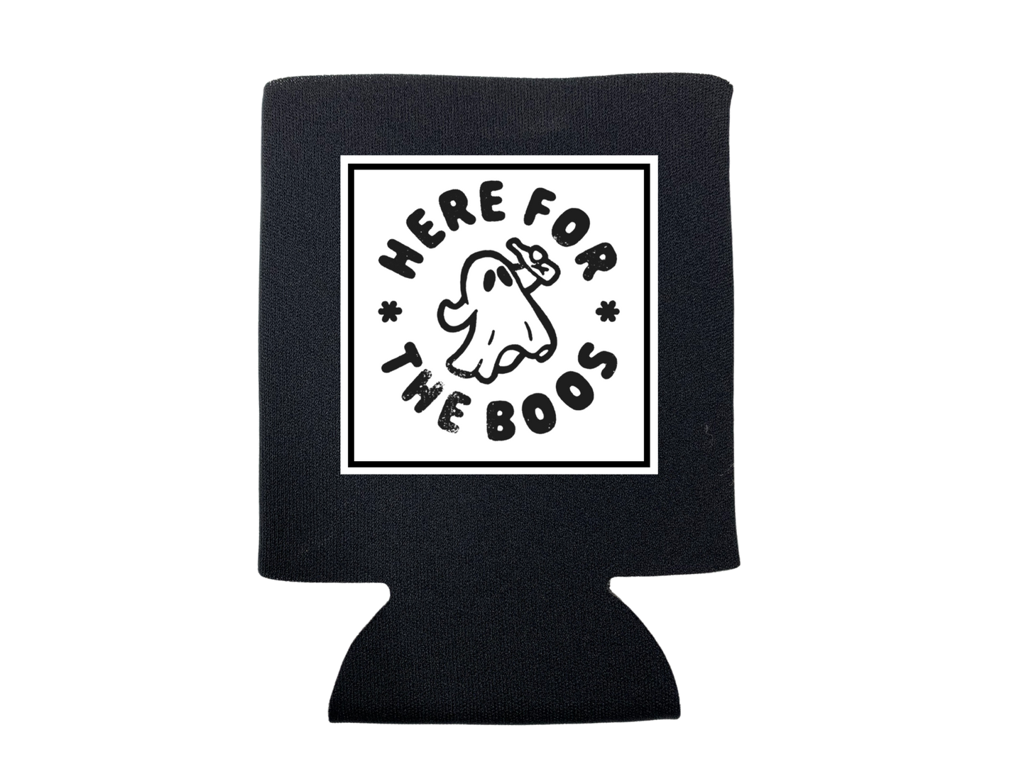 dkhandmade - HERE FOR THE BOOS CAN COOLER