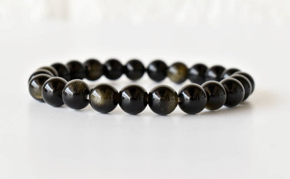 Soothing Crystals - Golden Obsidian Bracelet (Trauma and Releases Imbalances)