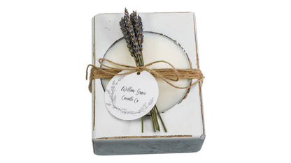 WGC101 Willow Grace Candle Co - One Hole Cheese Mold Candle