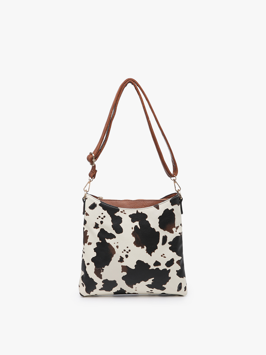 Jen & Co. - Emma 3 Compartment Crossbody w/ Snap Closure | M1765