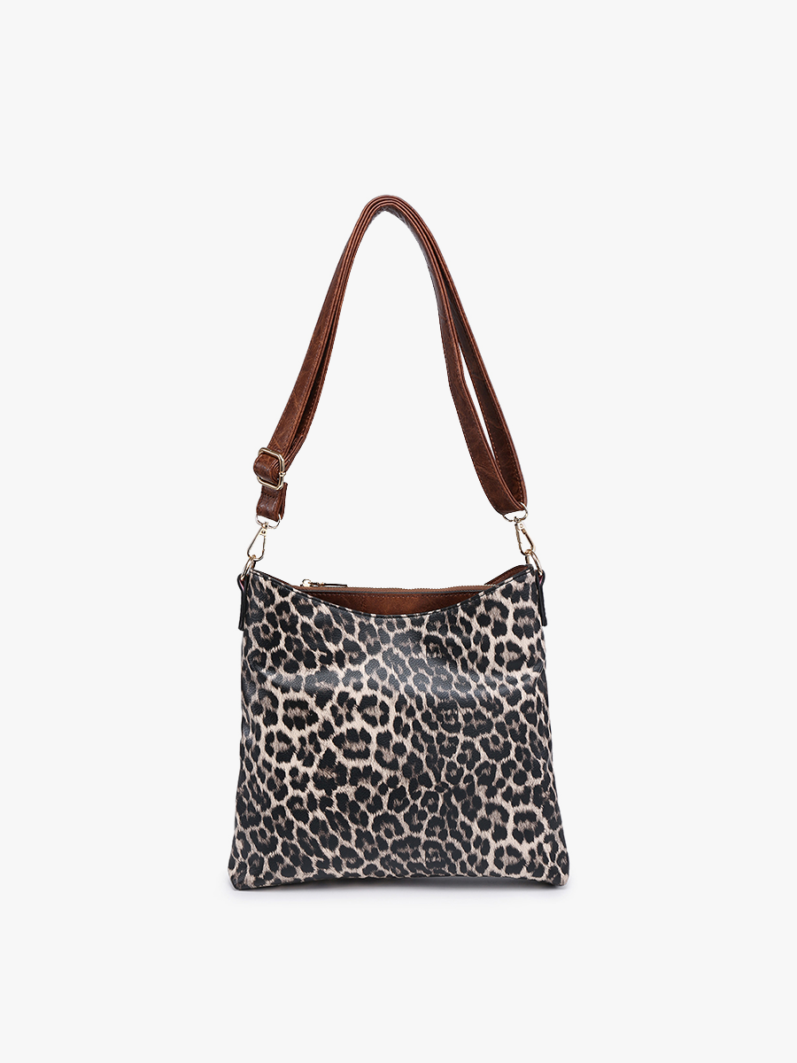 Jen & Co. - Emma 3 Compartment Crossbody w/ Snap Closure | M1765