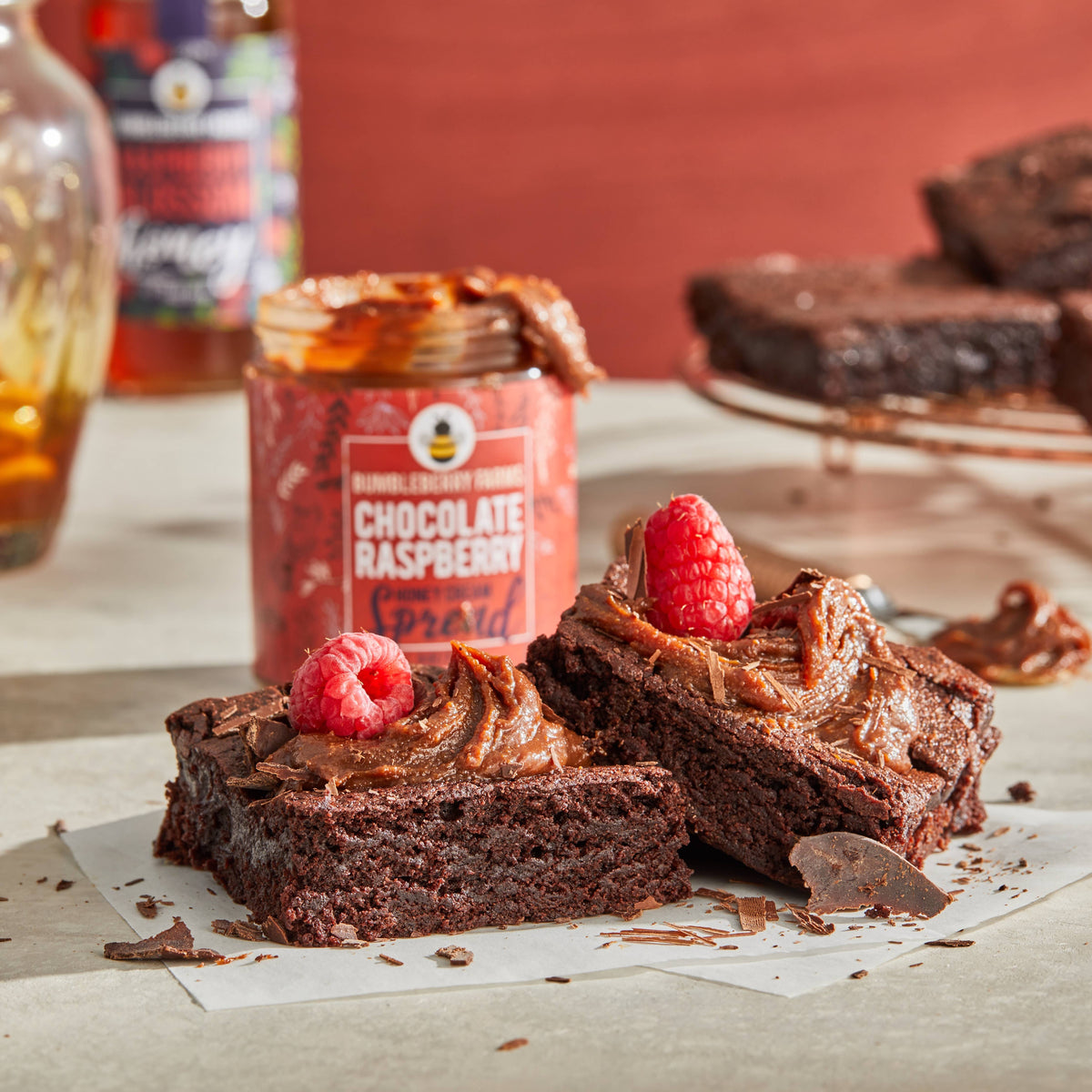 Bumbleberry Farms - Award-Winning Chocolate Raspberry Honey Cream Spread