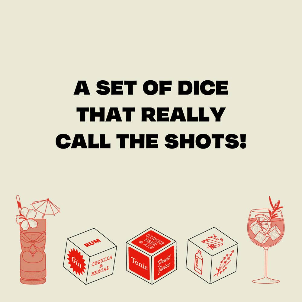 Chronicle Books - Cocktail Dice