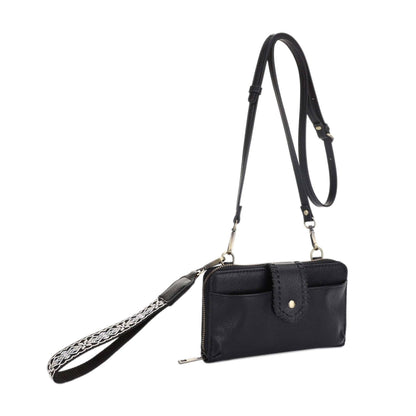 MiMi Wholesale - SV32087WW Jolie Crossbody Wallet With Boho Wrist Strap