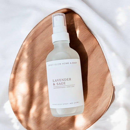 Spirit Glow Home & Body Essentials - Lavender & Sage Room & Body Spray
