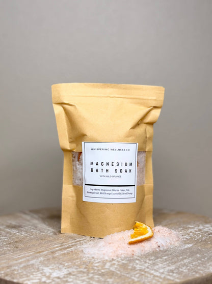 Whispering Wellness Co. - Orange Magnesium Bath Soak