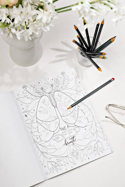 Blue Star Press - You are Made of Magic: Coloring book with Affirmations