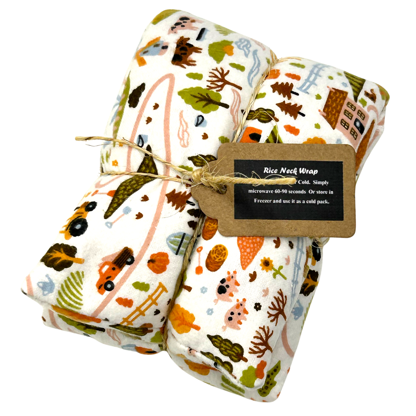 dkhandmade - Unscented Therapy Rice Neck Wraps