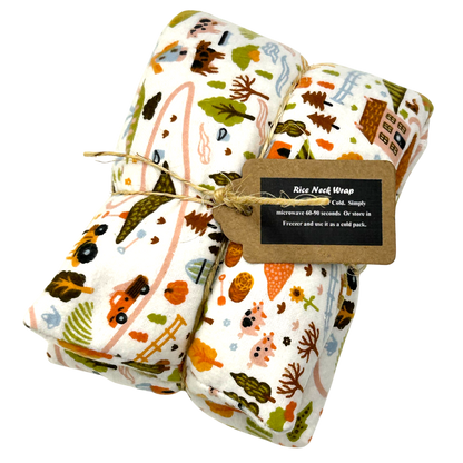 dkhandmade - Unscented Therapy Rice Neck Wraps