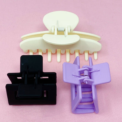 Ellison+Young - Matte Muted Hair Claw Set