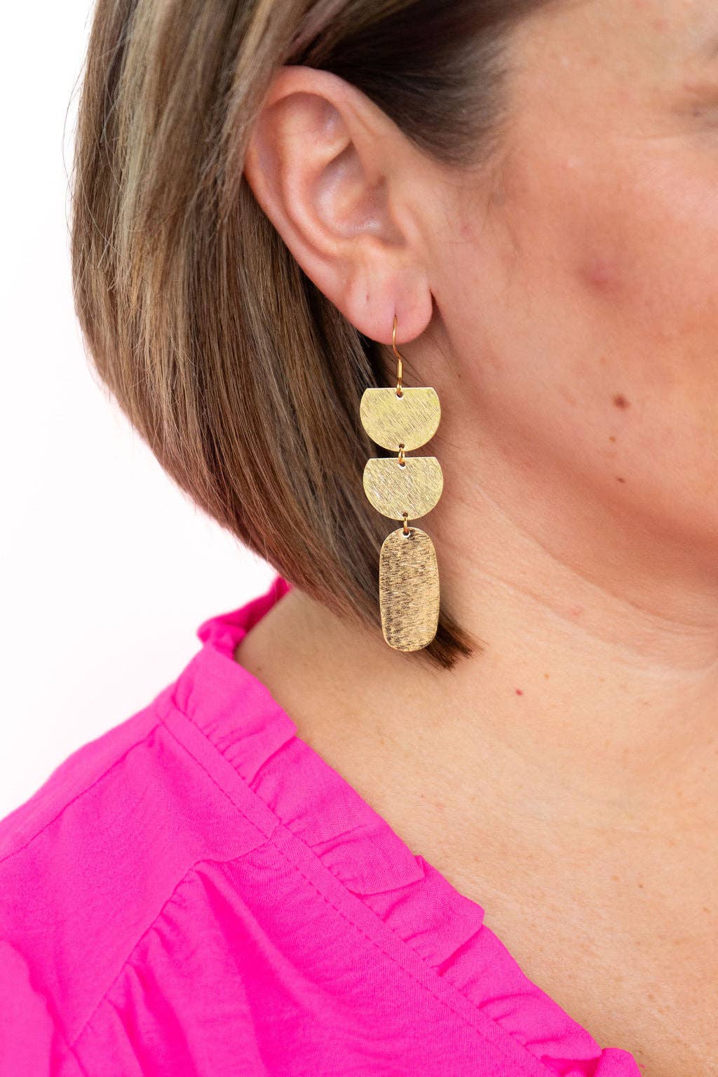Spiffy & Splendid - Elizabeth Earrings - Gold // Jewelry, Gifts