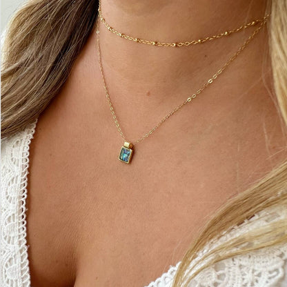 True by Kristy Jewelry - Aloha Abalone Shell Beach Gold Filled Necklace
