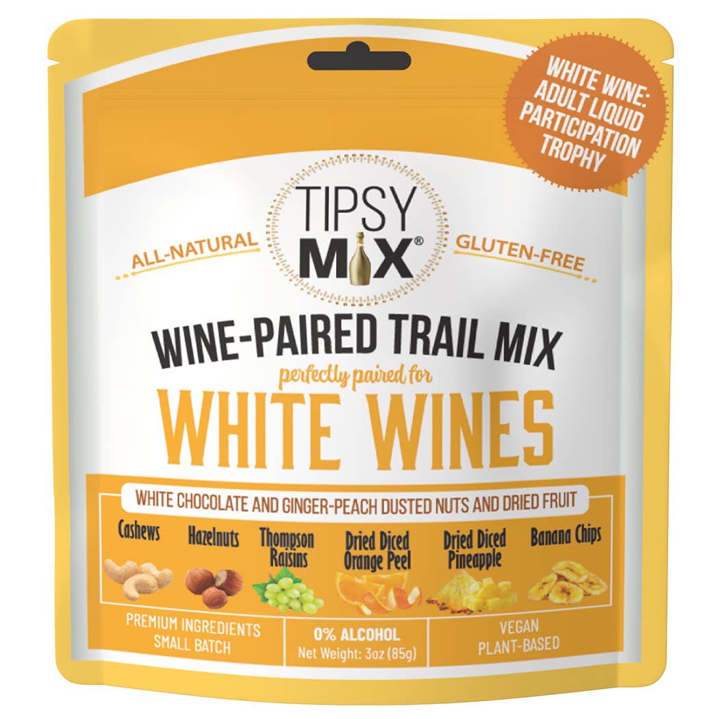 Tipsy Mix - 02. Wine-Paired Trail Mix - White Wines
