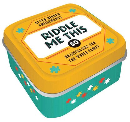 Chronicle Books - After Dinner Amusements: Riddle Me This