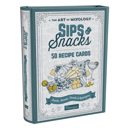 Cottage Door Press - The Art of Mixology Sips & Snacks 50 Recipe Cards