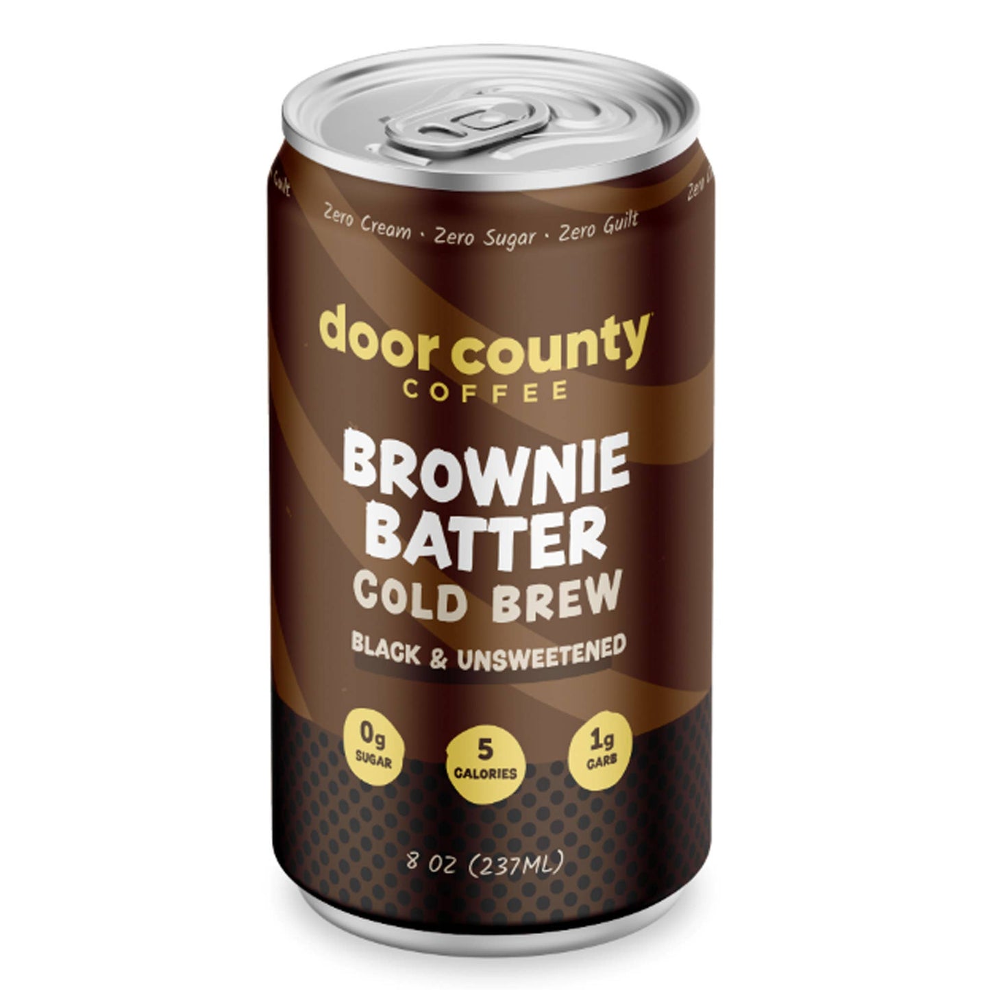 Door County Coffee - Brownie Batter - Flavored Canned Cold Brew