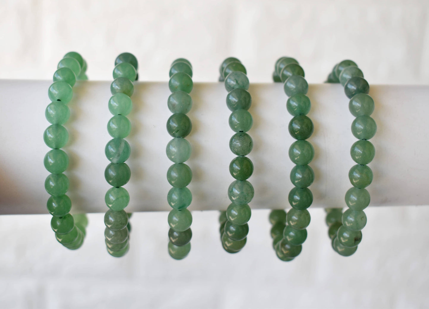 Soothing Crystals - Green Aventurine Bracelet (Attraction and Cleansing)