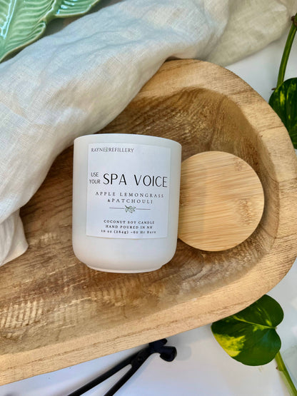 Rayne Refillery - The Granite Vessel -  Coconut Soy Wax Candle