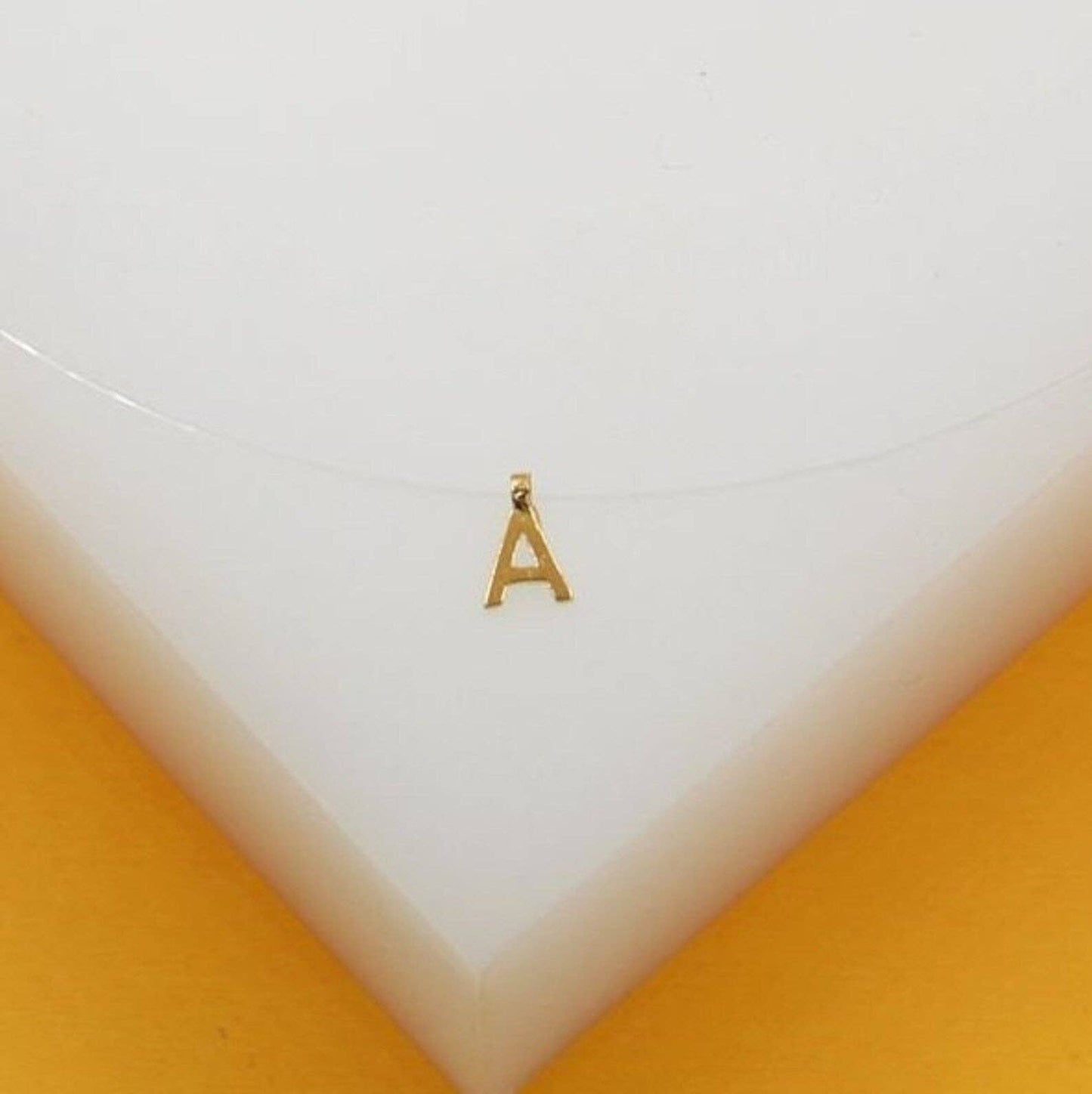 MIA Jewelry - 18K Gold Filled Initial Letter Choker (H159)