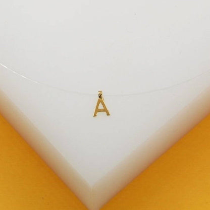 MIA Jewelry - 18K Gold Filled Initial Letter Choker (H159)