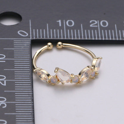 Aim Eternal - Dainty Marquise Ring, Minimalist Jewelry, CZ ring, stackable