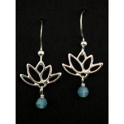 SD105 Sosie Designs - Lotus Blooms Earrings In Pacific Opal
