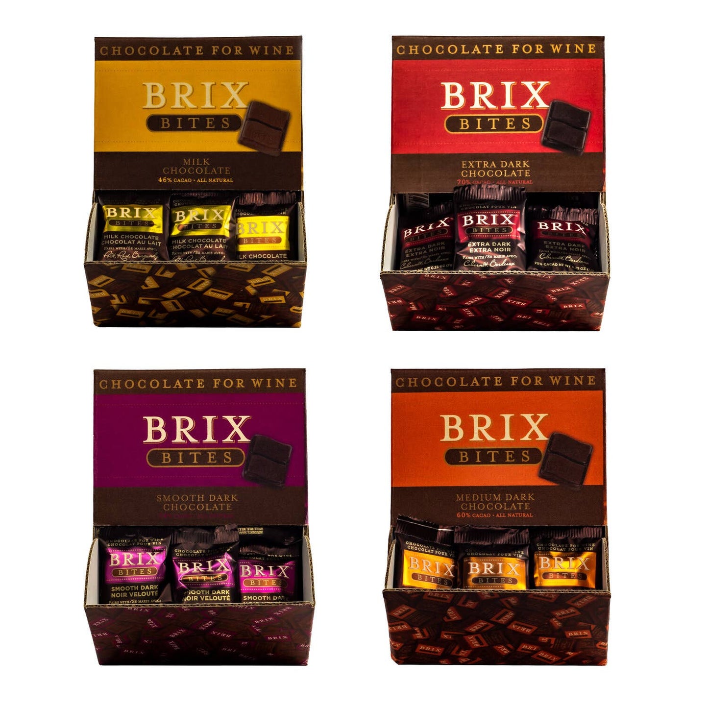 Brix Chocolate - Brix Bites Refillable Check Out Display