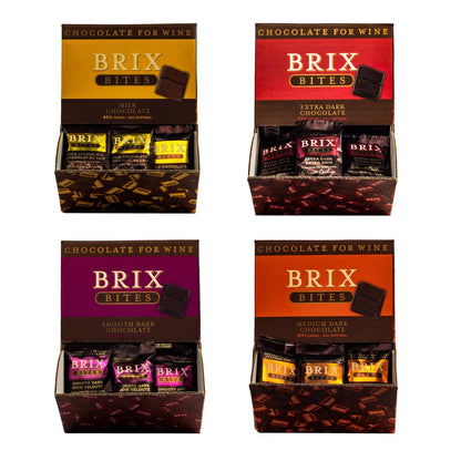Brix Chocolate - Brix Bites Refillable Check Out Display