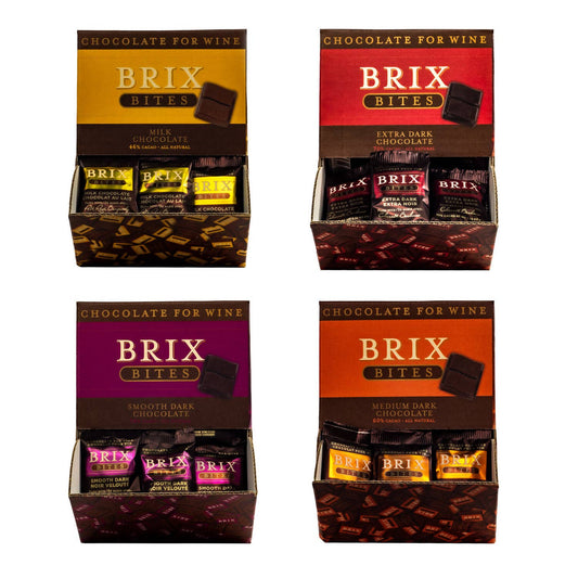 Brix Chocolate - Brix Bites Refillable Check Out Display