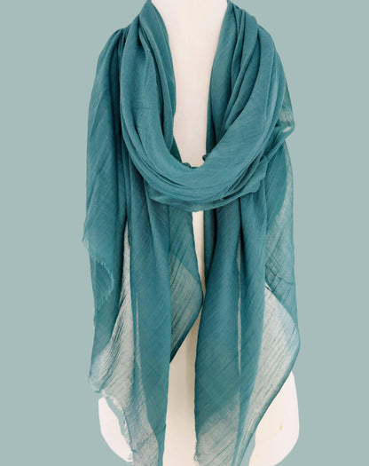 JC Sunny Fashion - 21 Colors- Super Soft Solid Color Scarf