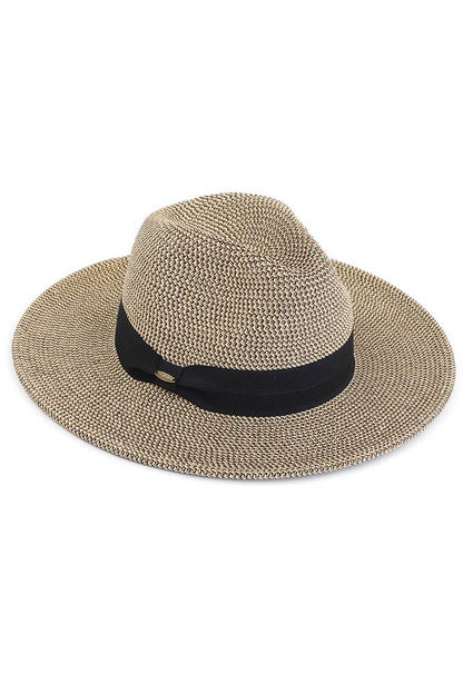 Hana - C.C Adjustable String Straw Hat