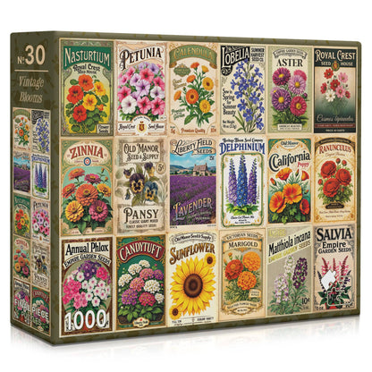 Final Piece Puzzles - No. 30 - Vintage Blooms