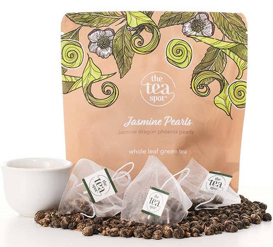 The Tea Spot - Jasmine Pearls Tea - 15 sachets each