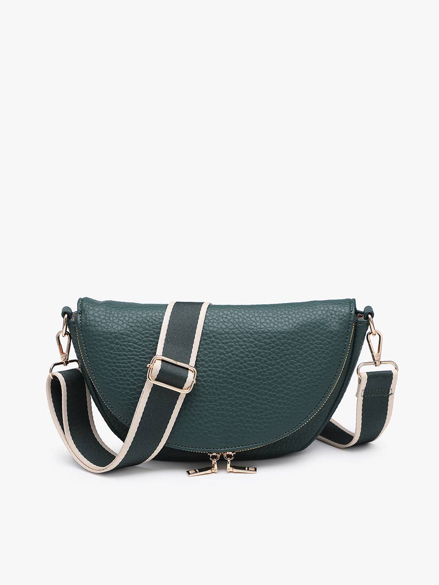 Jen & Co. - Alessandra Foldover Crescent Crossbody | M2896