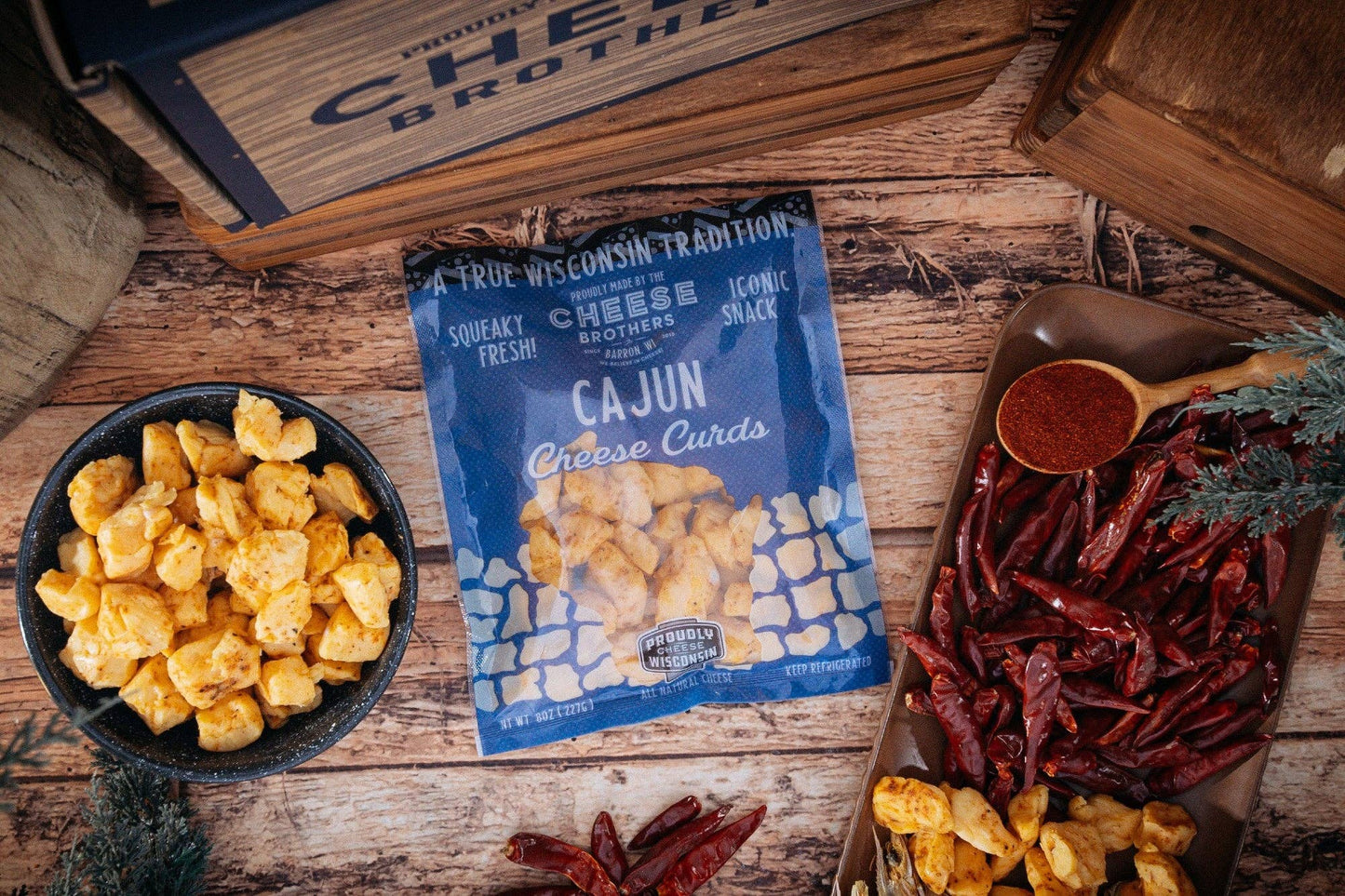 Cheese Brothers - Wisconsin Cheese Curds Sampler (9-Pack)