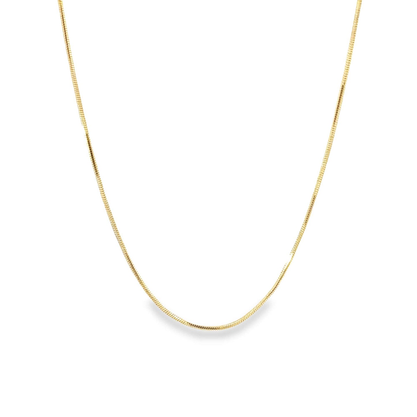 MIA Jewelry - Smooth Snake Box Chain 1mm (H209) (I522)