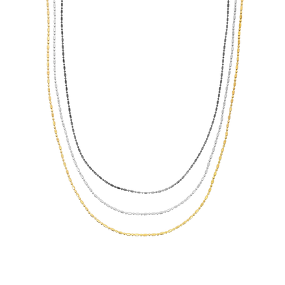 MIA Jewelry - 1mm Ball And Bar Chain (F240)