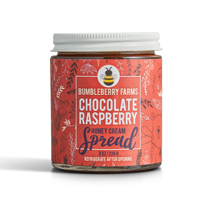 Bumbleberry Farms - Award-Winning Chocolate Raspberry Honey Cream Spread