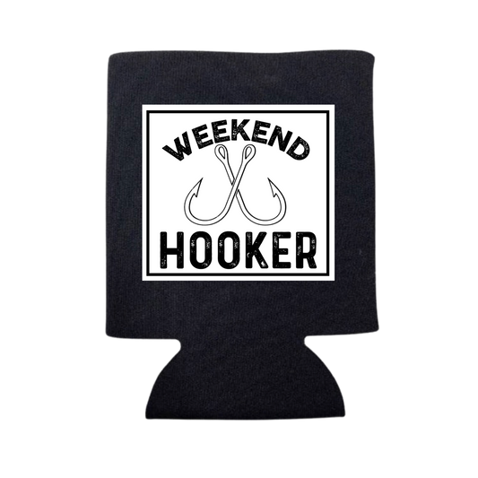 dkhandmade - WEEKEND HOOKER FISHING CAN COOLER