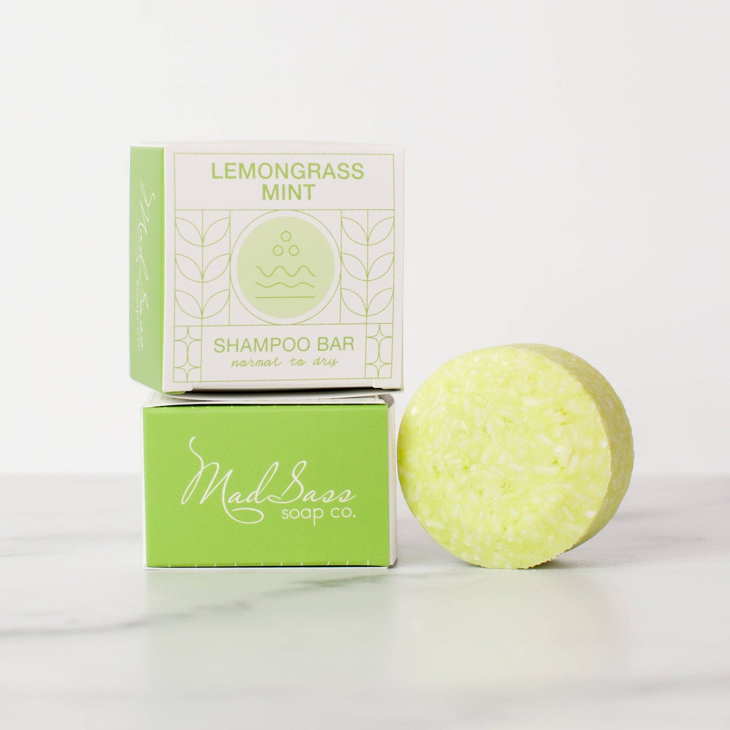 Mad Sass Soap Co - Lemongrass Mint - Shampoo Bar