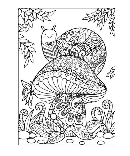 Simon & Schuster - Cozy Coloring Book by Editors of Thunder Bay Press