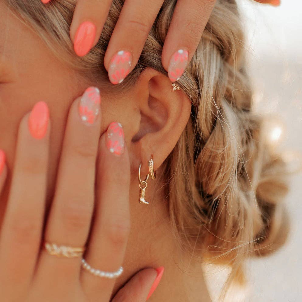 Mauve Jewelry Co. - Jolene Braided Rope Hoops