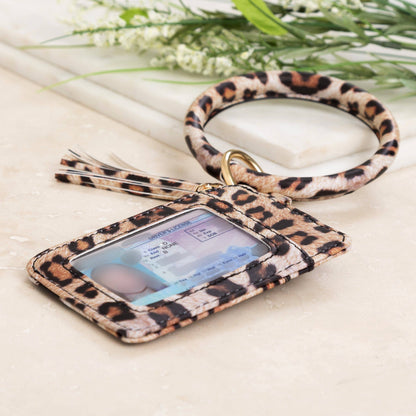 Aili's Corner - Key Ring ID Wallet Zip Bracelet