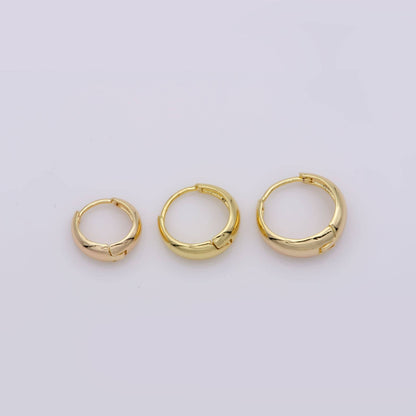Aim Eternal - Simple Huggie Hoop Earring P033, P036, P038, P249