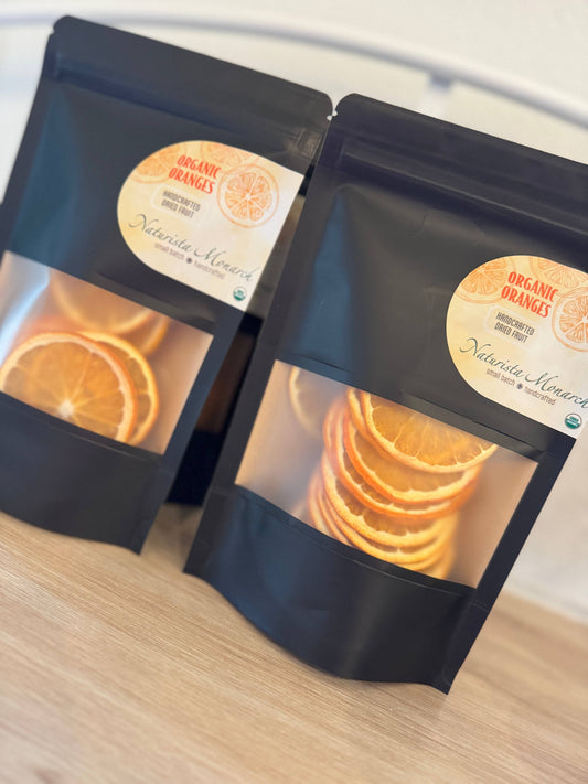 Naturista Monarch - Dried Oranges, Organic, Vegan, Dehydrated