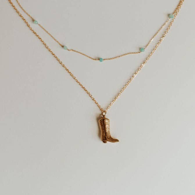 Mauve Jewelry Co. - Malibu Necklace in Turquoise