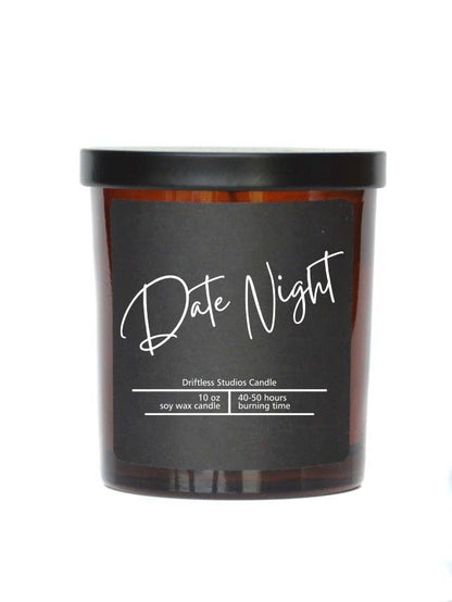 Driftless Studios - Date Night Soy Wax Valentines Day Candle - 10 oz Candles