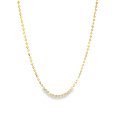 MIA Jewelry - 2mm Flat Ball Disc Chain (G72)
