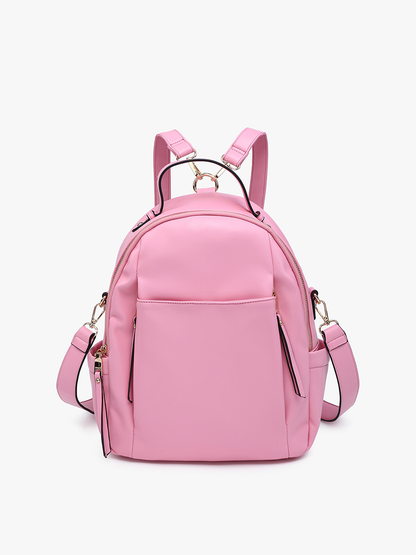 Jen & Co. - BP2280 Lillia Convertible Backpack w/ Long Strap