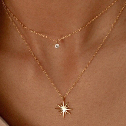 MA215 Mia Accessories - 18K Gold Plated Waterproof Stainless Steel Chain Necklace - 7518